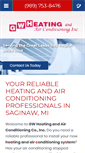 Mobile Screenshot of gwheating.com